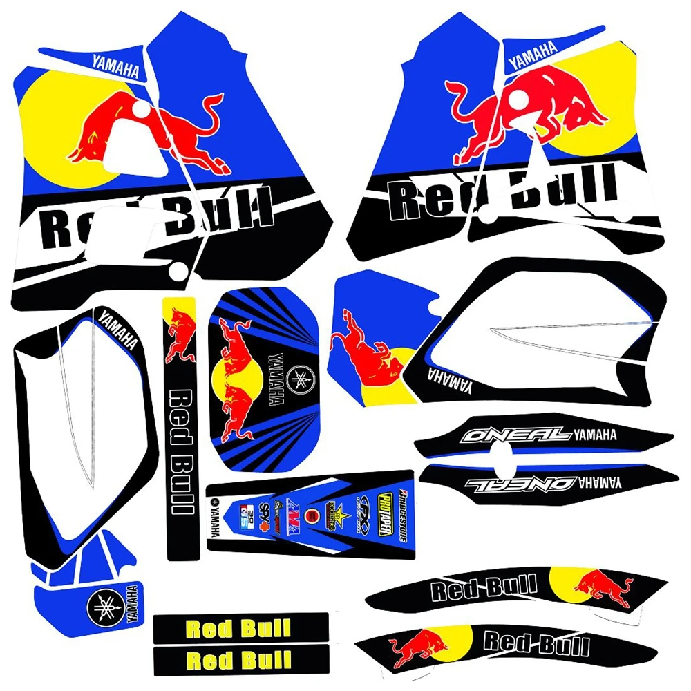 For YAMAHA DT 125R 200R New Bull Full Graphics Decals Stickers Custom Number Name 3M Bright Matte Stickers Waterproof
For YAMAHA DT 125R 200R New Bull Full Graphics Decals Stickers Custom Number Name 3M Bright Matte Stickers Waterproof