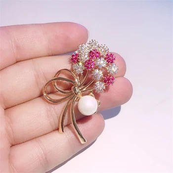 Luxury Beautiful Colored Austria Crystal Brooches Pins Women Costume Jewelry Broach Wedding Bouquet Pin Brosche femme bijoux
Luxury Beautiful Colored Austria Crystal Brooches Pins Women Costume Jewelry Broach Wedding Bouquet Pin Brosche femme bijoux