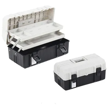 Thickened Large Three-layer Plastic Toolbox Storage Box Multifunctional Folding Portable Hardware Tool Box
Thickened Large Three-layer Plastic Toolbox Storage Box Multifunctional Folding Portable Hardware Tool Box