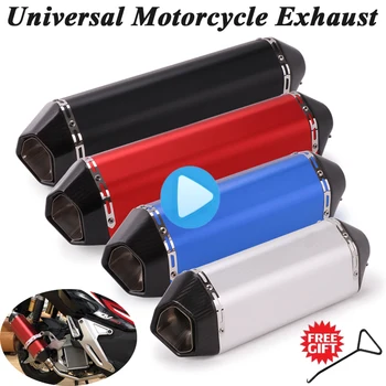 Universal Yoshimura Motorcycle 51mm Exhaust Pipe Escape Modified Moto Carbon Fiber Muffler For Ninja 650 GSR750 CBR500 R1 R6 ATV
Universal Yoshimura Motorcycle 51mm Exhaust Pipe Escape Modified Moto Carbon Fiber Muffler For Ninja 650 GSR750 CBR500 R1 R6 ATV