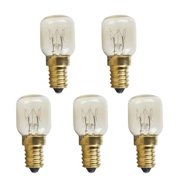 WENHSIN 5 PCS T25 E14 25W Microwave Oven Bulb High Temperature Resistant 300 Celsius Small Screw Light Bulb
WENHSIN 5 PCS T25 E14 25W Microwave Oven Bulb High Temperature Resistant 300 Celsius Small Screw Light Bulb