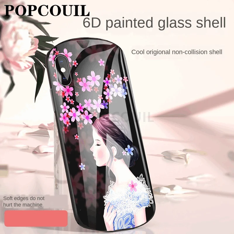 Custom Suitable for IphoneX 6 6S 8 Plus XS MAX oval glass shell Phone Case IPhone 7 PLUS Cartoon Apple 6plus Protective Sleeve
Custom Suitable for IphoneX 6 6S 8 Plus XS MAX oval glass shell Phone Case IPhone 7 PLUS Cartoon Apple 6plus Protective Sleeve