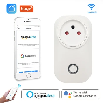 Israel WIFI Smart Plug Smart Timing Socket Wireless Outlet 10A Voice Intelligent Control Work with Alexa Google home Smart Life
Israel WIFI Smart Plug Smart Timing Socket Wireless Outlet 10A Voice Intelligent Control Work with Alexa Google home Smart Life