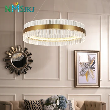 Modern Crystal Chandelier For Living Room Gold-bronze LED Lustres De Cristal Home Decoration Hanging Lighting Fixtures 
Modern Crystal Chandelier For Living Room Gold-bronze LED Lustres De Cristal Home Decoration Hanging Lighting Fixtures