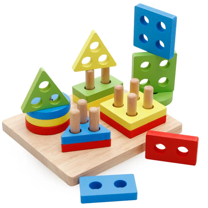 Wooden Geometric Sorting Board Blocks Kids Educational Toys Montessori Match Blocks Toy Building Blocks Children's educational
Wooden Geometric Sorting Board Blocks Kids Educational Toys Montessori Match Blocks Toy Building Blocks Children's educational