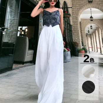 2020 Spring Summer New Style Women White High Waist Straight Loose Wide Leg Pants Casual Solid Color Pants Fashion Tide
2020 Spring Summer New Style Women White High Waist Straight Loose Wide Leg Pants Casual Solid Color Pants Fashion Tide