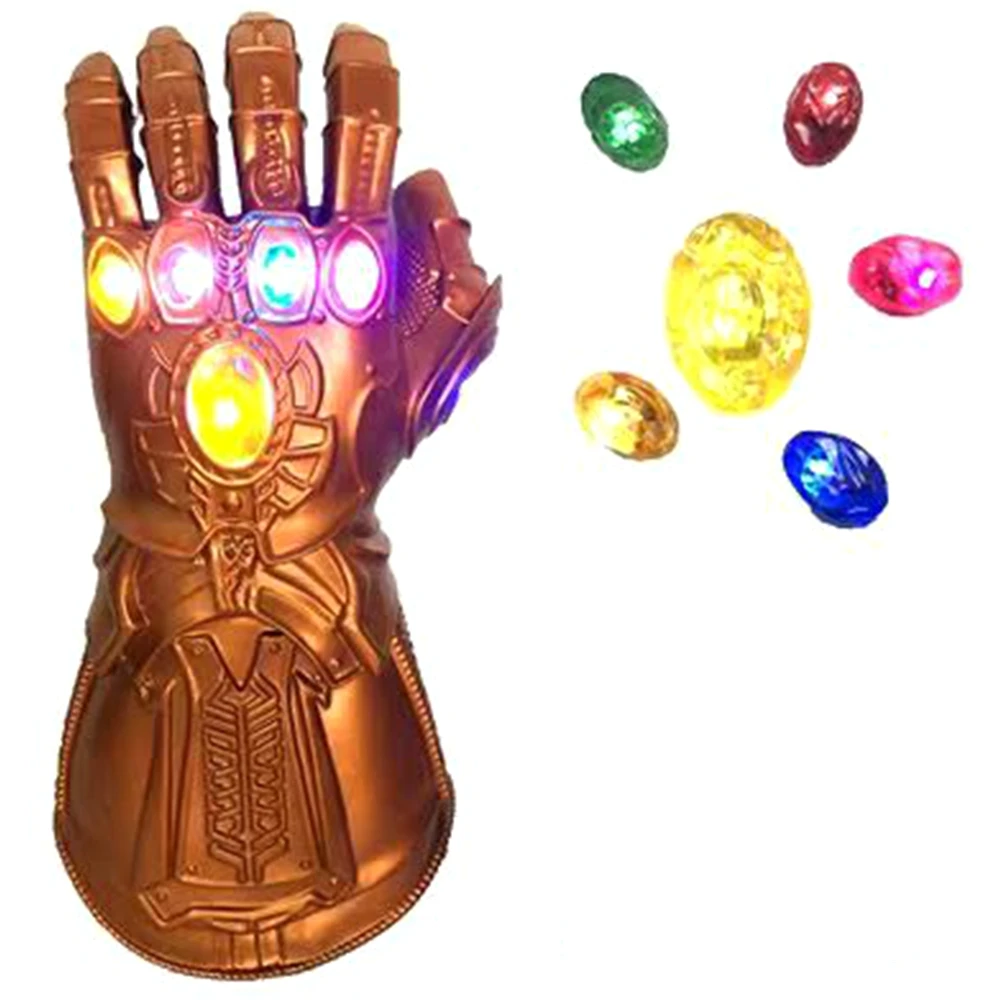 Thanos Infinity Gauntlet Thanos Infinity Glove PVC LED Stone Light Up Avengers Endgame Cosplay Props Adult Kids Toy Gift
Thanos Infinity Gauntlet Thanos Infinity Glove PVC LED Stone Light Up Avengers Endgame Cosplay Props Adult Kids Toy Gift