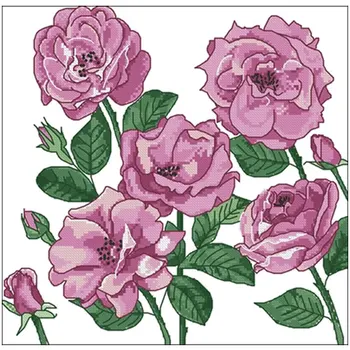 Pink pollen rose patterns Counted Cross Stitch 11CT 14CT 18CT DIY Chinese Cross Stitch Kits Embroidery Needlework Sets
Pink pollen rose patterns Counted Cross Stitch 11CT 14CT 18CT DIY Chinese Cross Stitch Kits Embroidery Needlework Sets