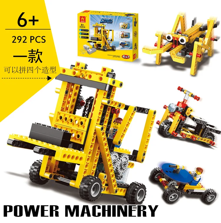 Wange Children Building Power Machinery Multi-Modeling Science And Technology Teaching Aids 1403/1404 
Wange Children Building Power Machinery Multi-Modeling Science And Technology Teaching Aids 1403/1404