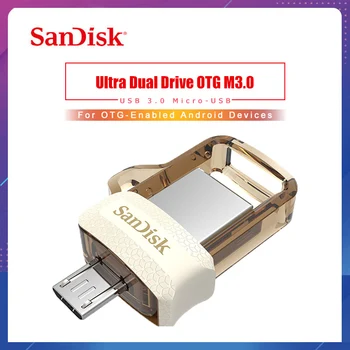 SanDisk SDDD3 Extreme USB 3.0 Dual OTG USB Flash Drive High Speed 150M/s Pendrive 32GB Pen Drive 64GB Golden Memory Stick
SanDisk SDDD3 Extreme USB 3.0 Dual OTG USB Flash Drive High Speed 150M/s Pendrive 32GB Pen Drive 64GB Golden Memory Stick