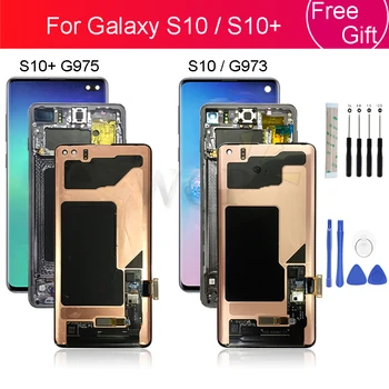 For Samsung Galaxy S10 lcd G9730 2019 S10+ G975 LCD Display Touch Screen Digitizer Assembly For SAMSUNG S10 Plus G9750 LCD
For Samsung Galaxy S10 lcd G9730 2019 S10+ G975 LCD Display Touch Screen Digitizer Assembly For SAMSUNG S10 Plus G9750 LCD