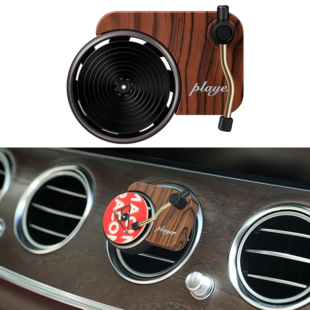Car Vent Retro Record Player Air Fresh Clips Perfume Vent Outlet Diffuser Auto Decor Car Interior Supplies Universal
Car Vent Retro Record Player Air Fresh Clips Perfume Vent Outlet Diffuser Auto Decor Car Interior Supplies Universal