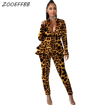 ZKYZWX Leopard 2 Piece Set Women Rave Festival Clothing Blazer Top Pant Suit Two Piece Matching Sets Sexy Fall Winter Outfits
ZKYZWX Leopard 2 Piece Set Women Rave Festival Clothing Blazer Top Pant Suit Two Piece Matching Sets Sexy Fall Winter Outfits
