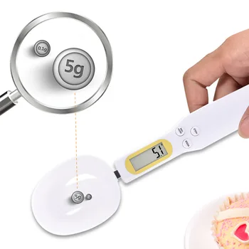 kitchen Accessories 500g/0.1g LCD Display Digital Kitchen Measuring Spoon Electronic Digital Spoon Scale Mini Kitchen Scales
kitchen Accessories 500g/0.1g LCD Display Digital Kitchen Measuring Spoon Electronic Digital Spoon Scale Mini Kitchen Scales
