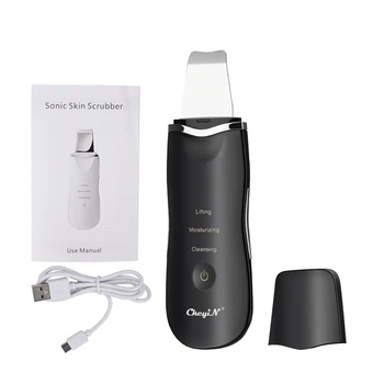 USB Rechargeable Vibration Ultrasonic Nano Facial Scrubber Deep Cleaning Blackhead Removal Pore Cleaner Face Lifting Machine
USB Rechargeable Vibration Ultrasonic Nano Facial Scrubber Deep Cleaning Blackhead Removal Pore Cleaner Face Lifting Machine