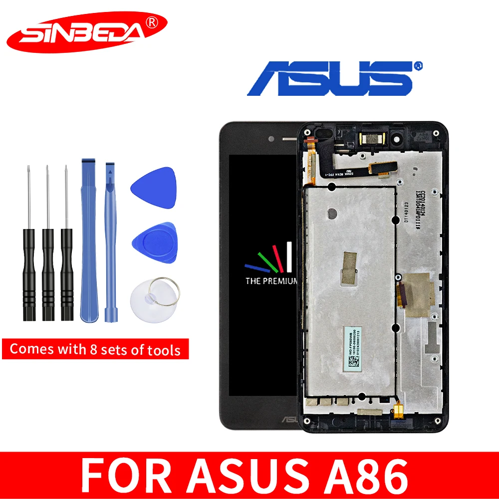 Original 5.0"LCD For Asus PadFone Infinity A86 LCD Display Touch Screen Digitizer with Frame For ASUS A86 Infinity Display
Original 5.0"LCD For Asus PadFone Infinity A86 LCD Display Touch Screen Digitizer with Frame For ASUS A86 Infinity Display