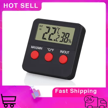 Digital Display Durable Hygrometer Humidity Meter Temperature Measurement Thermometer for Reptile Pets Eggs Hatching Home Use A3 
Digital Display Durable Hygrometer Humidity Meter Temperature Measurement Thermometer for Reptile Pets Eggs Hatching Home Use A3