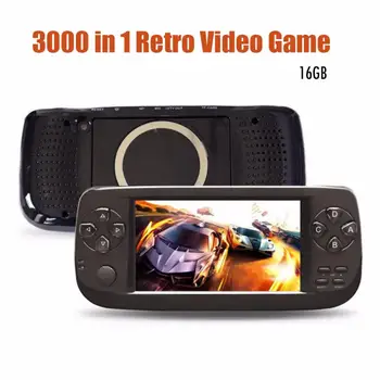 Retro Game Console 4.3 Inch HD Built-in 3000 Retro Classic Games 64 Bit Portable Mini Handheld Game Players 16GB
Retro Game Console 4.3 Inch HD Built-in 3000 Retro Classic Games 64 Bit Portable Mini Handheld Game Players 16GB