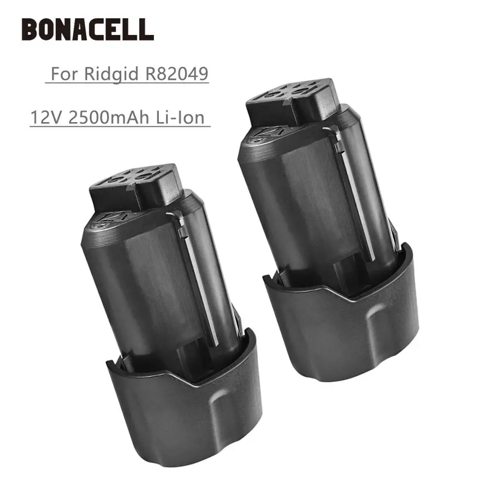 Батарея Bonacell 12 в 2500 мАч R82049 для Ridgid R82007 AC82008 R82009 R82048 AC82049 130188001 130219001 130446011