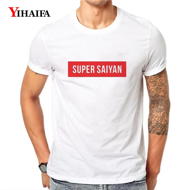 Mens Males T Shirt Summer Tees Super Saiyan Simple Letters Dragon Ball Z Graphic Tee 3D T-Shirts Unisex White Tops
Mens Males T Shirt Summer Tees Super Saiyan Simple Letters Dragon Ball Z Graphic Tee 3D T-Shirts Unisex White Tops
