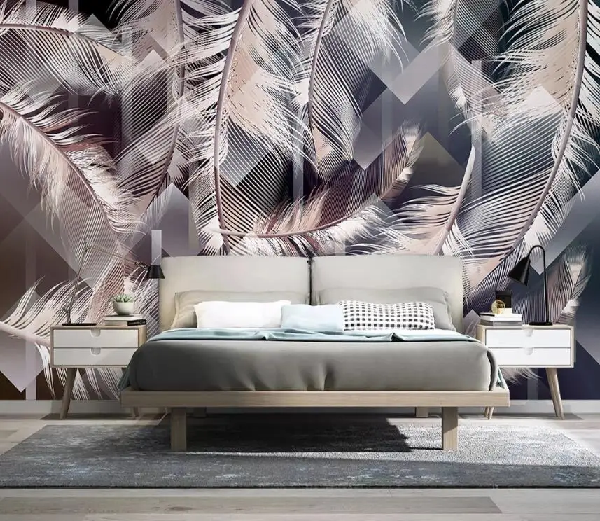 3D фото на заказ 2020, нетканое настенное украшение с перьями, настенные 3d обои для гостиной, спальни, фона для телевизора
3D фото на заказ 2020, нетканое настенное украшение с перьями, настенные 3d обои для гостиной, спальни, фона для телевизора