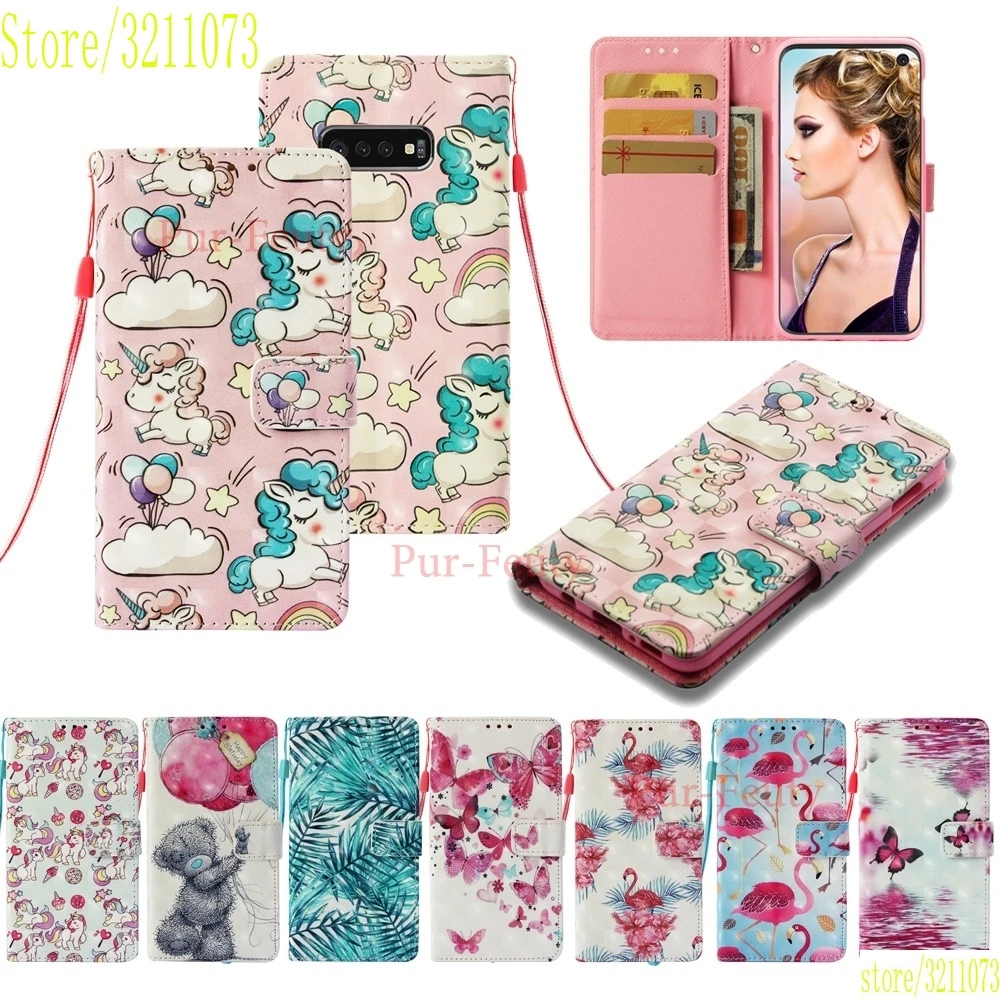 Case For Samsung GALAXY S10 S10e Bear flamingo butterfly Classic Book Style Flip Wallet Flip Leather Cover for S10 Plus SM-G975F
Case For Samsung GALAXY S10 S10e Bear flamingo butterfly Classic Book Style Flip Wallet Flip Leather Cover for S10 Plus SM-G975F