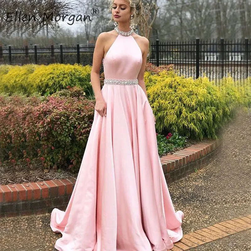 Vestido Gala Pink Satin Sexy Backless Long Prom Dresses 2019 New A Line Floor Length African Black Girls Events Party Dress
Vestido Gala Pink Satin Sexy Backless Long Prom Dresses 2019 New A Line Floor Length African Black Girls Events Party Dress