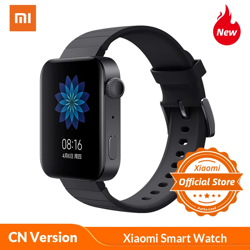 CN Version Xiaomi Smart Watch Snapdragon 3100 MIUI AMOLED 1.78'' Screen 570mAh Call Internet Sport Waterproof NFC Home Control
CN Version Xiaomi Smart Watch Snapdragon 3100 MIUI AMOLED 1.78'' Screen 570mAh Call Internet Sport Waterproof NFC Home Control