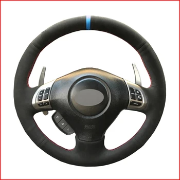 MEWANT Black Suede Leather Steering Wheel Cover for Subaru Forester 2008-2012 Impreza 2007-2014 Legacy Outback 2006-2009 Exiga 2
MEWANT Black Suede Leather Steering Wheel Cover for Subaru Forester 2008-2012 Impreza 2007-2014 Legacy Outback 2006-2009 Exiga 2