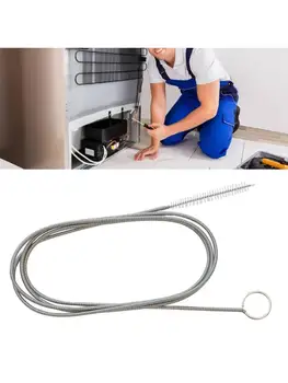 

150cm Refrigerator Hole Cleaning Brush Flexible Soft Fridge Dredge Universal Pipe Brushes Scrub Cleaner