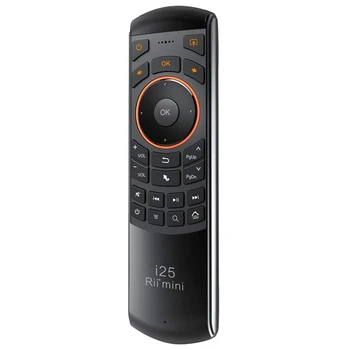 Rii Mini I25 2.4Ghz Air Mouse Remote Control with Keyboard IR Learning Remote Control for Smart TV Android TV Box IPTV PC HTPC
Rii Mini I25 2.4Ghz Air Mouse Remote Control with Keyboard IR Learning Remote Control for Smart TV Android TV Box IPTV PC HTPC