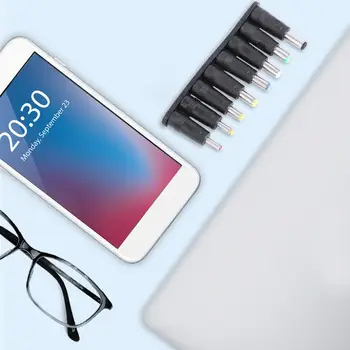 Universal 8 in 1 PC AC DC Power Charger Adapter Socket Plug Connector Tips 
Universal 8 in 1 PC AC DC Power Charger Adapter Socket Plug Connector Tips