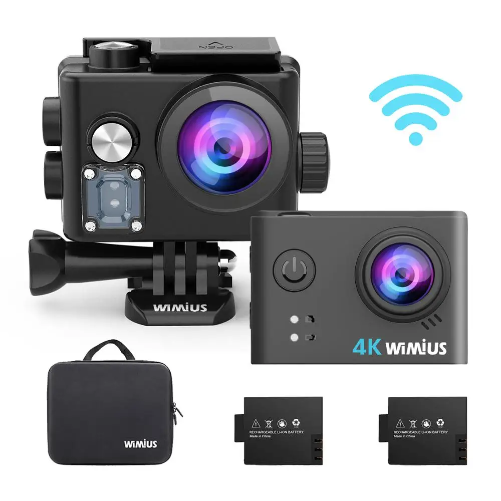 New Action Camera L2 Ultra HD 4K/12MP Action Camera 170D Underwater 30M Waterproof Helmet Video Recording Cameras Sport Cam
New Action Camera L2 Ultra HD 4K/12MP Action Camera 170D Underwater 30M Waterproof Helmet Video Recording Cameras Sport Cam