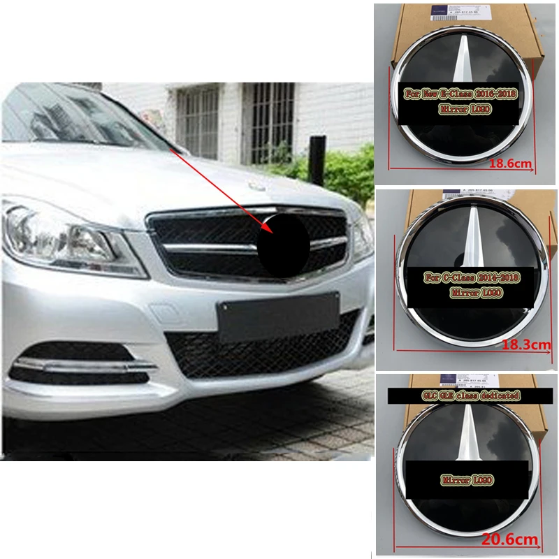 Car Mirror Big Logo for Mercedes-Benz New C-class New E-class GLK260 ML300 GL400 Front Grille Modified Crystal Logo Decoration
Car Mirror Big Logo for Mercedes-Benz New C-class New E-class GLK260 ML300 GL400 Front Grille Modified Crystal Logo Decoration
