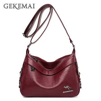 Vintage Crossbody Bag 2020 Fashion High Quality Leather Women's Designer Handbag High Capacity Shoulder Messenger Bag Sac a Main
Vintage Crossbody Bag 2020 Fashion High Quality Leather Women's Designer Handbag High Capacity Shoulder Messenger Bag Sac a Main
