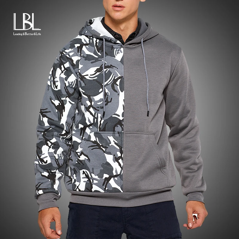 Winter Hoodies Sweatshirts Men 2019 Color Block Camouflage Solid Patchwork Camo Print Male Hoodie Hip Hop Streetwear Men Clothes
Winter Hoodies Sweatshirts Men 2019 Color Block Camouflage Solid Patchwork Camo Print Male Hoodie Hip Hop Streetwear Men Clothes