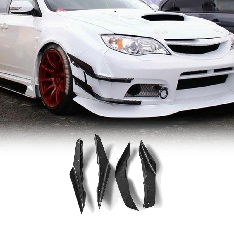 Car-styling For Impreza GRB VRS Style Carbon Fiber Wide Body Canard Glossy Finish Front Bumper Splitter Fibre Tuning Trim Kit
Car-styling For Impreza GRB VRS Style Carbon Fiber Wide Body Canard Glossy Finish Front Bumper Splitter Fibre Tuning Trim Kit
