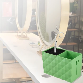 Double Row Scissors Storage Box Plastic Practical Clipper Box Barber Comb Scissors Inserting Rack
Double Row Scissors Storage Box Plastic Practical Clipper Box Barber Comb Scissors Inserting Rack