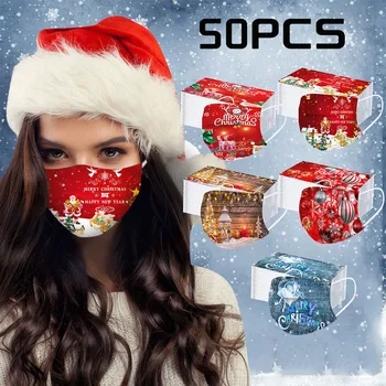 50pc Christmas Print Masks Protection Face Mask Disposable Earloop Mask Mascarillas de Protection Face masks Ear Loop Face Mask#
50pc Christmas Print Masks Protection Face Mask Disposable Earloop Mask Mascarillas de Protection Face masks Ear Loop Face Mask#