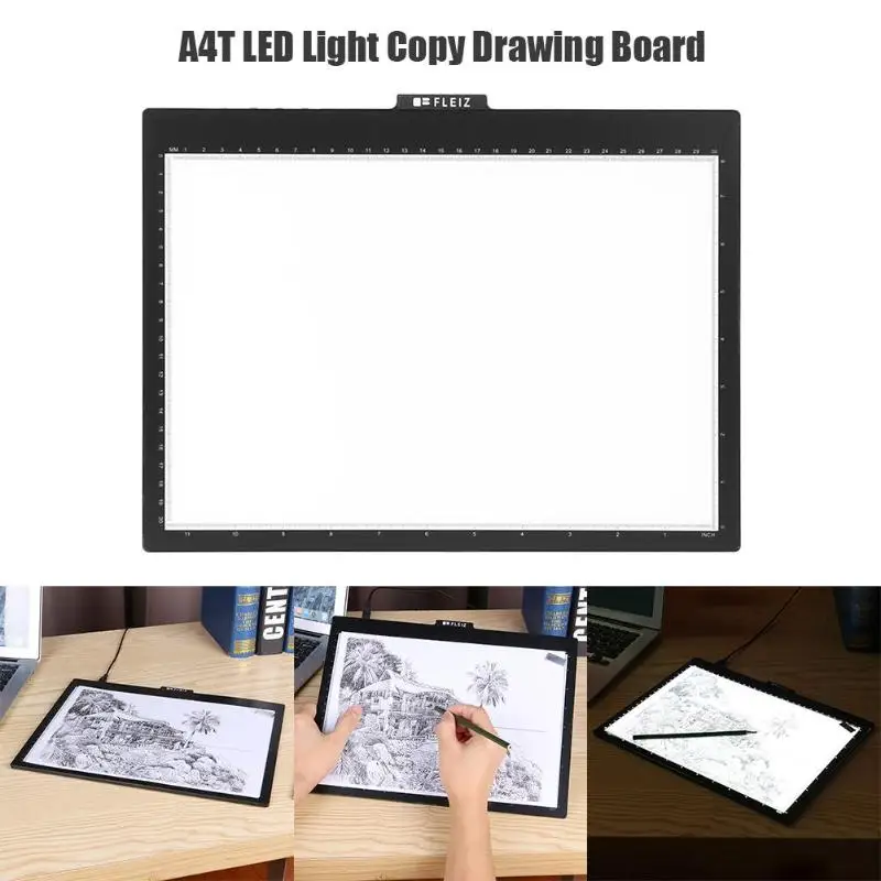 LED Light Box Copy Table Art Stencil Board Drawing Supporting Endless 10 Speed Dimming Plate Panel USB Powered A4T Copy Station
LED Light Box Copy Table Art Stencil Board Drawing Supporting Endless 10 Speed Dimming Plate Panel USB Powered A4T Copy Station