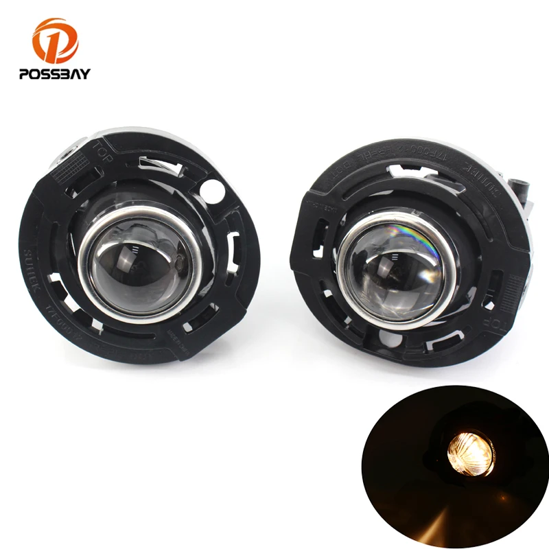 POSSBAY Car Clear Fog Lights Projector Lens 12V H11 Halogen Bulbs Jeep Fog Lamp Assembly Front Bumper for Dodge Durango 14-18
POSSBAY Car Clear Fog Lights Projector Lens 12V H11 Halogen Bulbs Jeep Fog Lamp Assembly Front Bumper for Dodge Durango 14-18