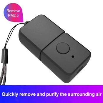 Air Purifier Wearable Necklace Mini Portable USB Air Cleaner Negative Lon Generator Low Noise Air Freshener No Radiation
Air Purifier Wearable Necklace Mini Portable USB Air Cleaner Negative Lon Generator Low Noise Air Freshener No Radiation