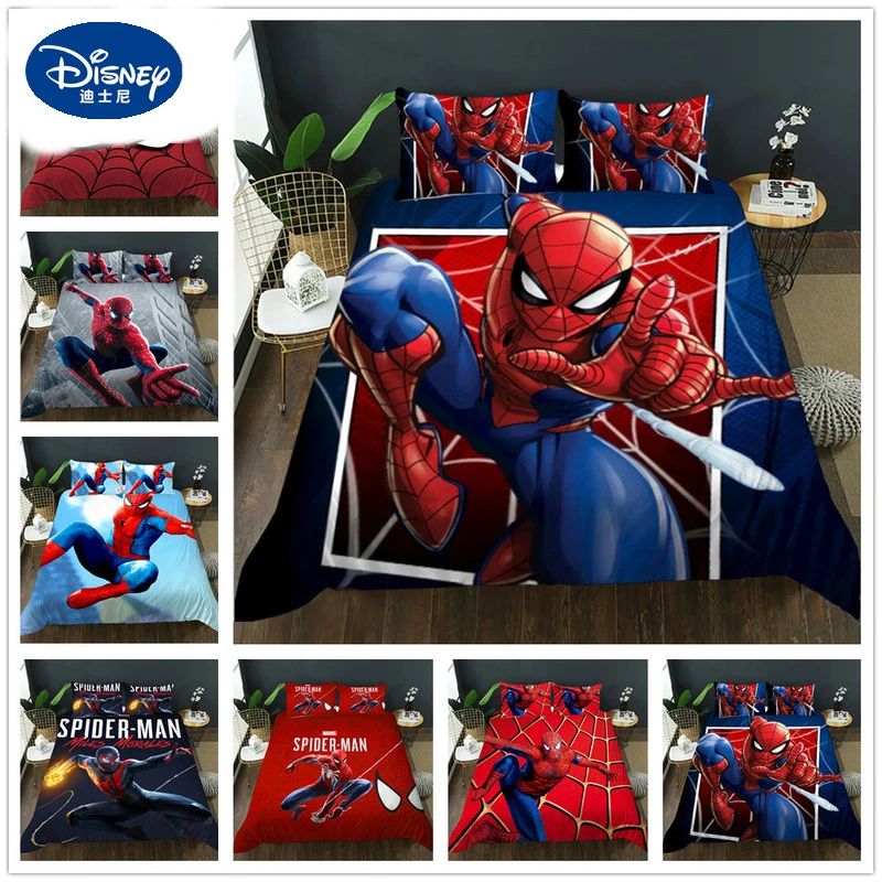 Комплект постельного белья из мультфильма Человек-паук | Мать и ребенок