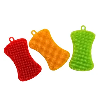 High Quality Multifunction Silicone Sponge Bowl Cleaning Brush Antibacterial Smart Kitchen Pot Cleaner Washing Tool
High Quality Multifunction Silicone Sponge Bowl Cleaning Brush Antibacterial Smart Kitchen Pot Cleaner Washing Tool