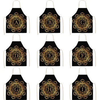 Mandala letter Series Multi-functional kitchen apron cotton and linen apron aprons for woman
Mandala letter Series Multi-functional kitchen apron cotton and linen apron aprons for woman