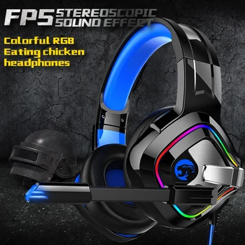 Gaming Headphones 4D Stereo RGB Marquee Earphones Gamer Headset with Mic for PS4 Laptop Tablet Gamer 
Gaming Headphones 4D Stereo RGB Marquee Earphones Gamer Headset with Mic for PS4 Laptop Tablet Gamer