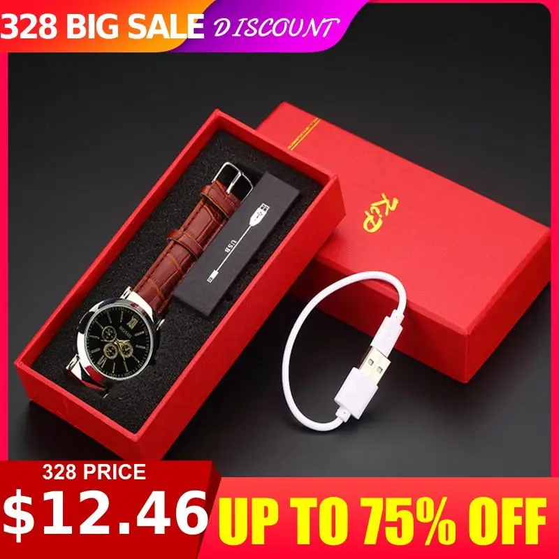 Flip Over Men and Women Rechargeable Watch Lighter PU Leather Men and Women Multi Function Watch Lighter Lighter Watch
Flip Over Men and Women Rechargeable Watch Lighter PU Leather Men and Women Multi Function Watch Lighter Lighter Watch