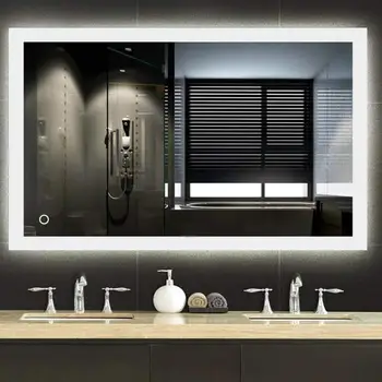 Fast Ship 70x90 60x80 Smart Rectangular Bathroom Mirror Refection With Adjustable Touch Switch Ligh LED Wall Mounted Mirror HWC
Fast Ship 70x90 60x80 Smart Rectangular Bathroom Mirror Refection With Adjustable Touch Switch Ligh LED Wall Mounted Mirror HWC