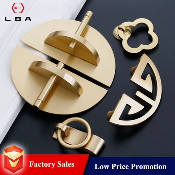 LBA Chinese Classical Decorative Furniture Cabinet Hardware Handle High End Solid Brass Hardware Closet Drawer Flush Door Handle
LBA Chinese Classical Decorative Furniture Cabinet Hardware Handle High End Solid Brass Hardware Closet Drawer Flush Door Handle