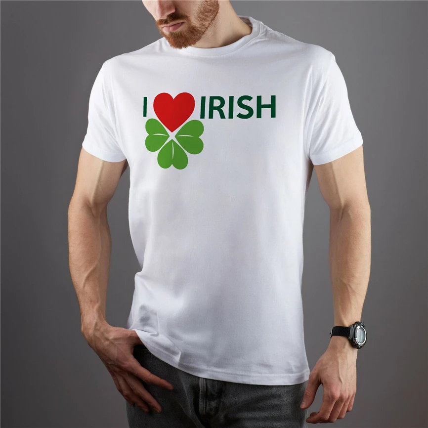 I Love Irish Shirt Short Sleeve Festival T-Shirt Shamrock Tee Saint Patricks Tee Outfit Tee Shirt
I Love Irish Shirt Short Sleeve Festival T-Shirt Shamrock Tee Saint Patricks Tee Outfit Tee Shirt